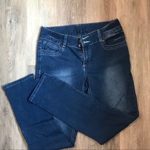 Rue 21 size 7/8 regular skinny jeans juniors